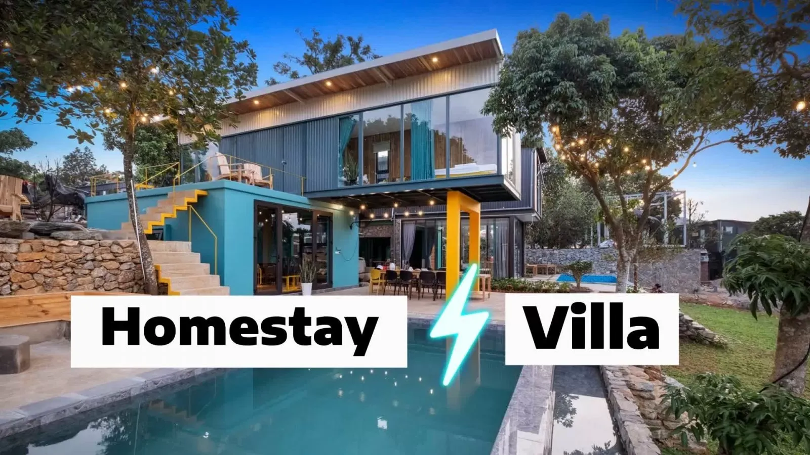 Homestay và villa khác nhau như thế nào ?