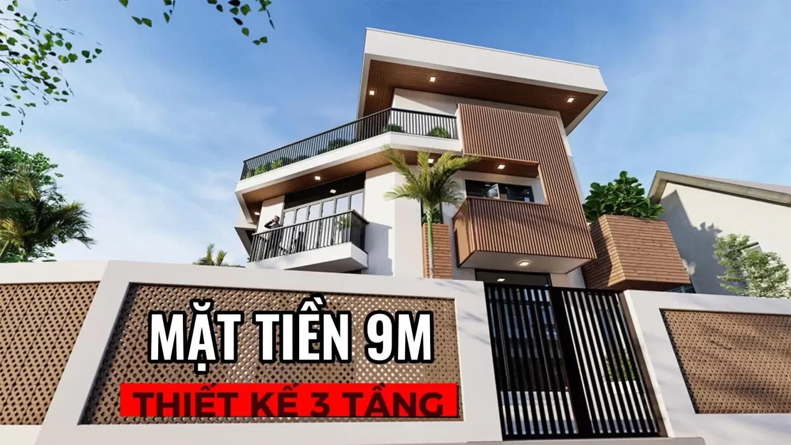 Khám phá 17 mẫu nhà 3 tầng mặt tiền 9m thiết kế ấn tượng nhất