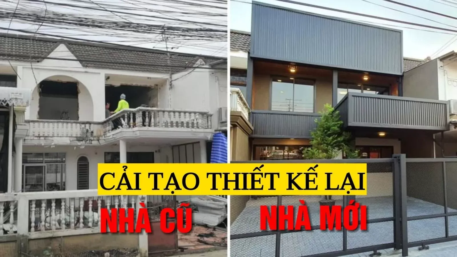 Kinh nghiệm cải tạo thiết kế lại nhà: Thay đổi không gian sống mới