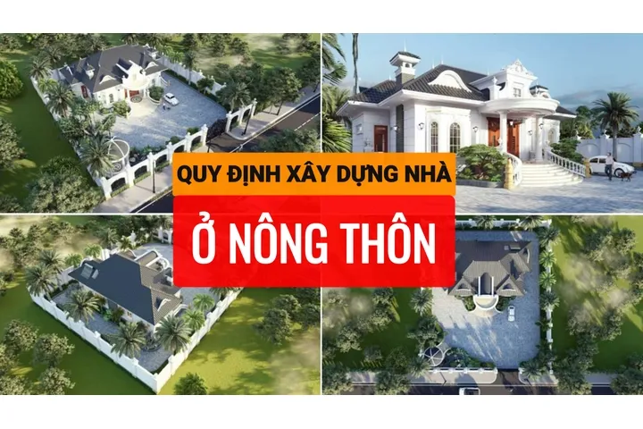 Luật quy định xây dựng nhà ở nông thôn mới nhất