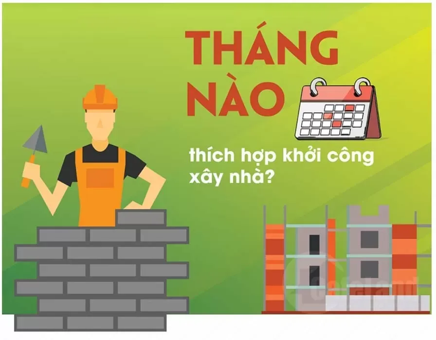 Nên xây nhà vào thời điểm nào trong năm là tốt nhất