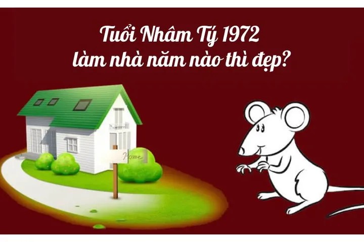 Nhâm Tý – sinh năm 1972 làm nhà năm nào thì đẹp ?