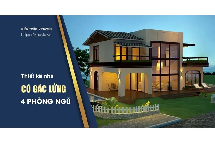 Những mẫu nhà gác lửng hiện đại và những lưu ý khi thiết kế