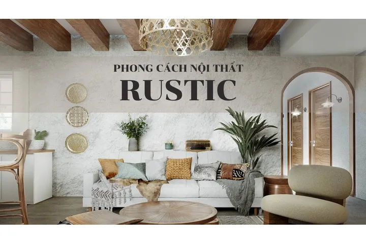 Phong cách nội thất Rustic (Rustic Style) là gì?