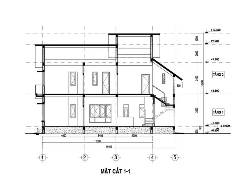 Quy định chiều cao nhà 2 tầng, 3 tầng, 1 tầng theo phong thủy