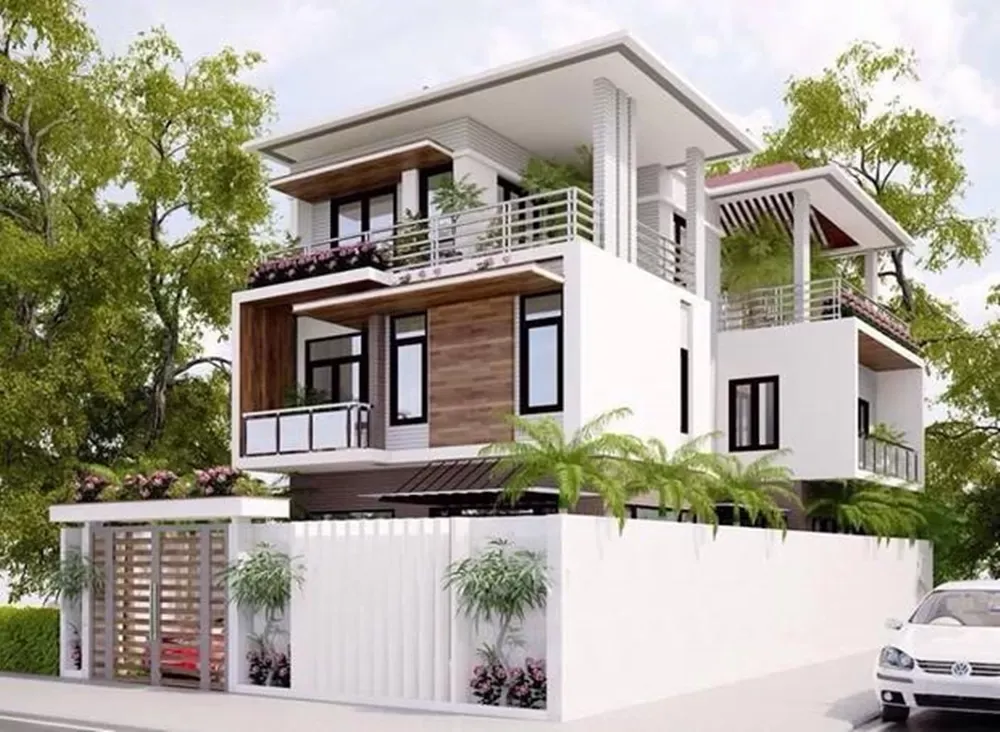 Tham khảo ngay 23 mẫu nhà 8x16m đẹp thiết kế ấn tượng 2024