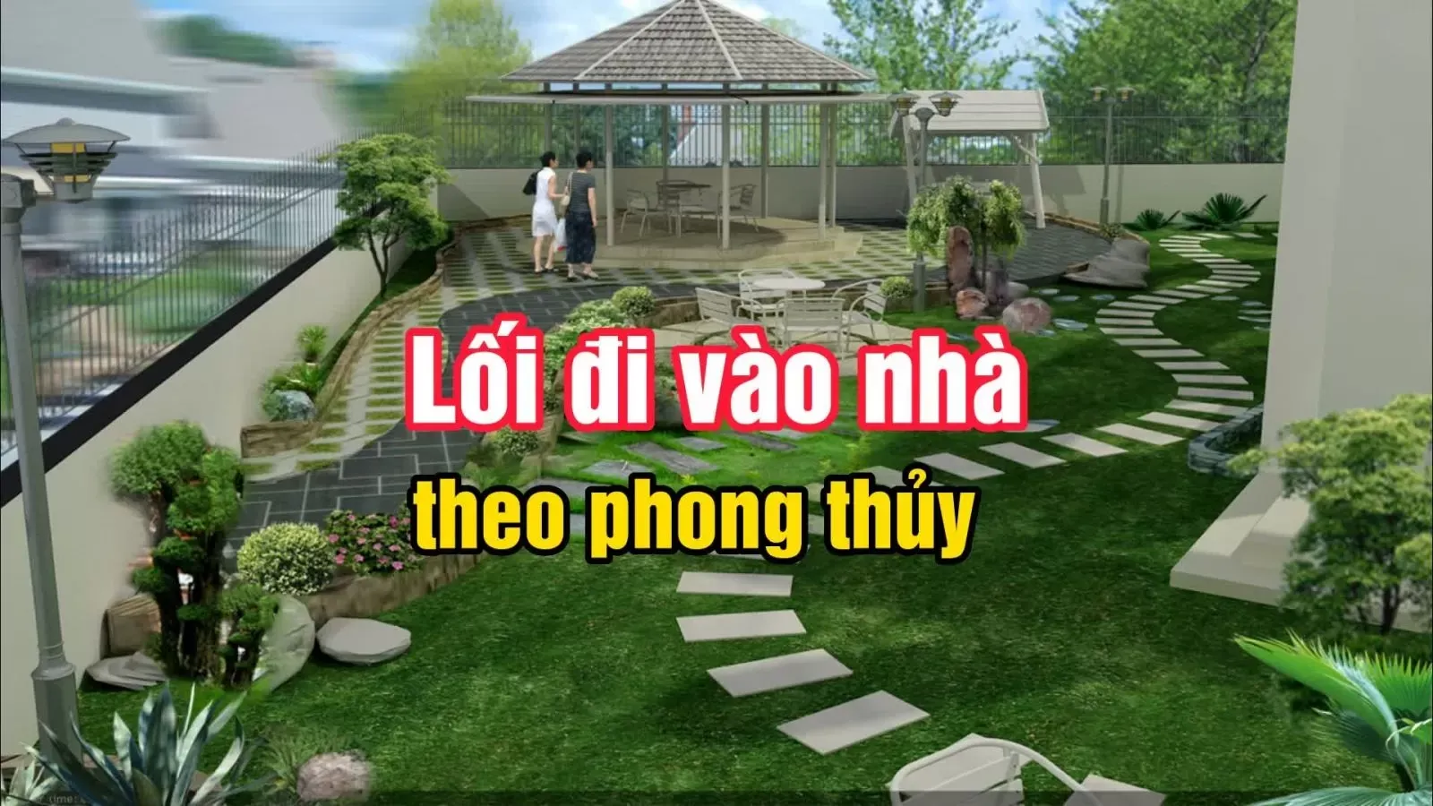 Thiết kế lối đi vào nhà theo phong thủy ‘hút tài lộc’