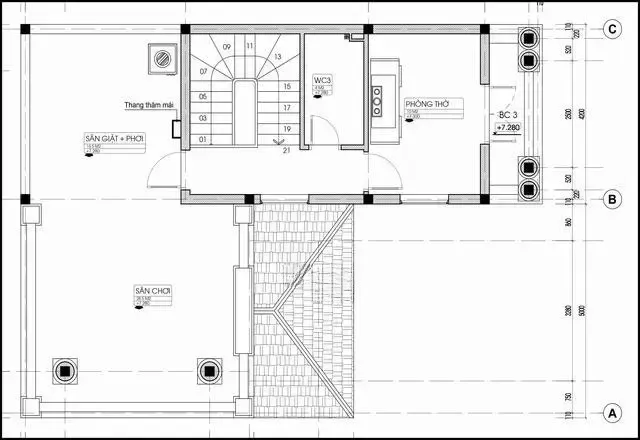 Thiết kế nhà mái lệch hiện đại mang đến sự khác lạ và độc đáo