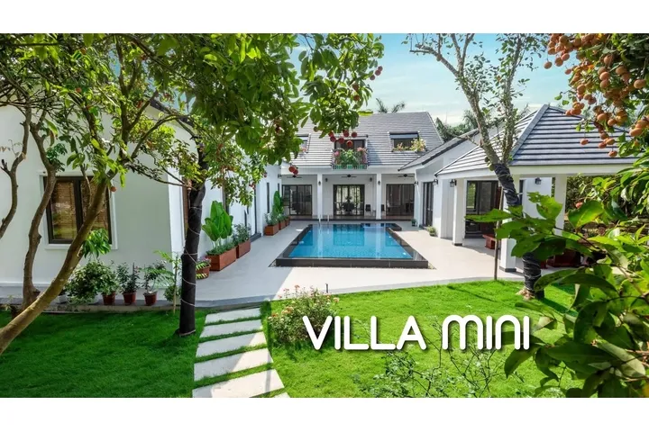 Thiết kế Villa mini đẹp: Kiến Trúc Nhà Độc Đáo Được Yêu Thích Nhất