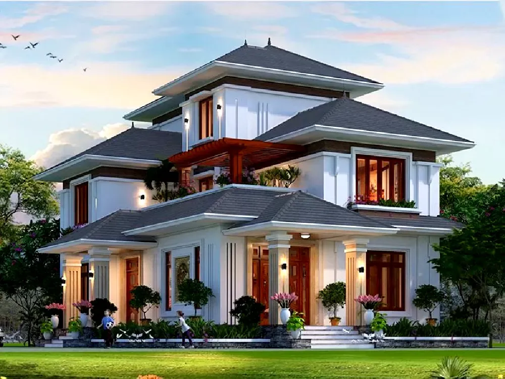 Tiết kiệm chi phí xây dựng nhà vườn 600m2 thông qua thiết kế hợp lý