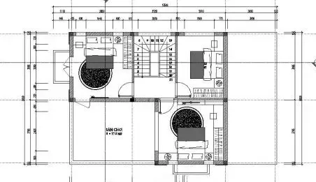 Tổng hợp các mẫu nhà 8×12 2 tầng siêu đẹp kèm bản vẽ mặt bằng