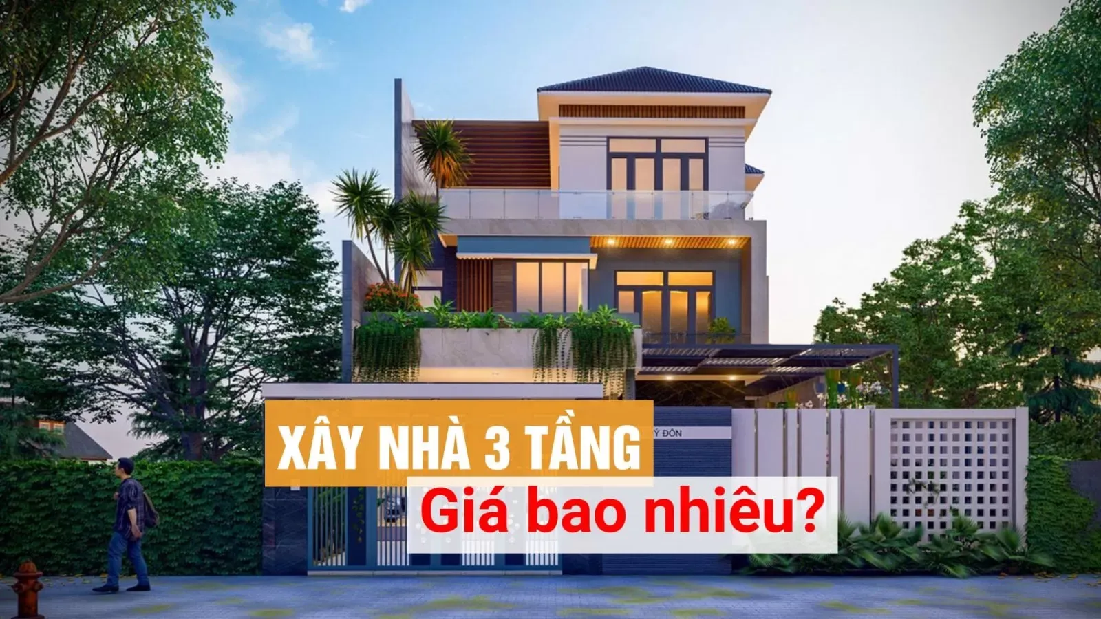 Tổng hợp chi phí xây nhà 3 tầng giá bao nhiêu tiền?