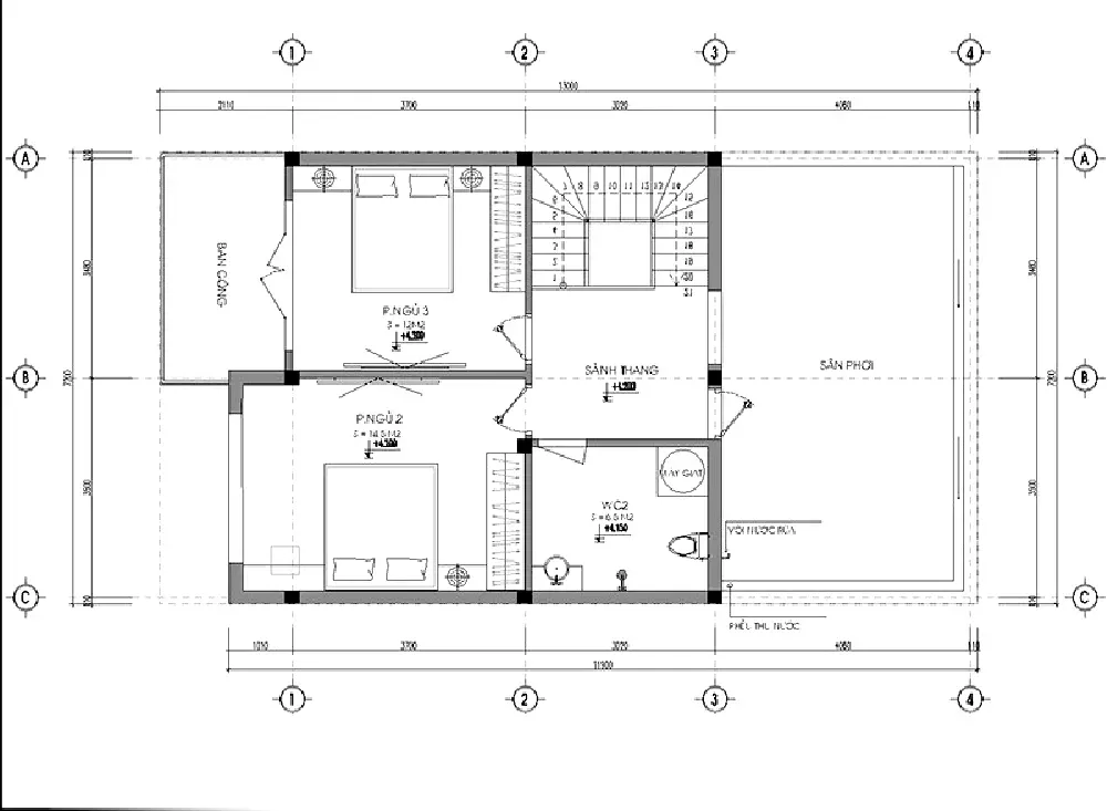 Top 11 bản vẽ thiết kế nhà 2 tầng 8x10m với kiến trúc đẹp và hót nhất