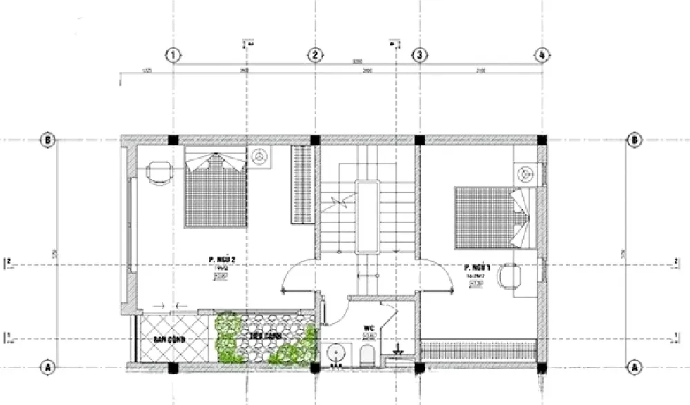 Top 11 bản vẽ thiết kế nhà 2 tầng 8x10m với kiến trúc đẹp và hót nhất