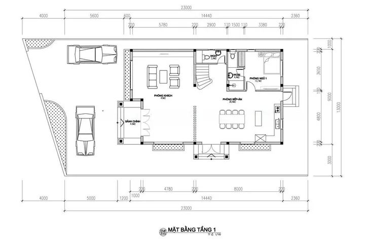 Top 11 bản vẽ thiết kế nhà vuông 2 tầng 8×10 được sử dụng nhiều nhất