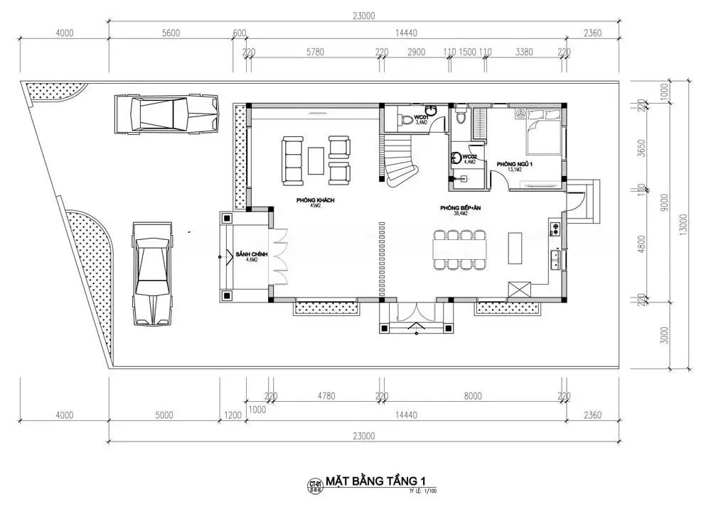 Top 11 bản vẽ thiết kế nhà vuông 2 tầng 8×10 được sử dụng nhiều nhất