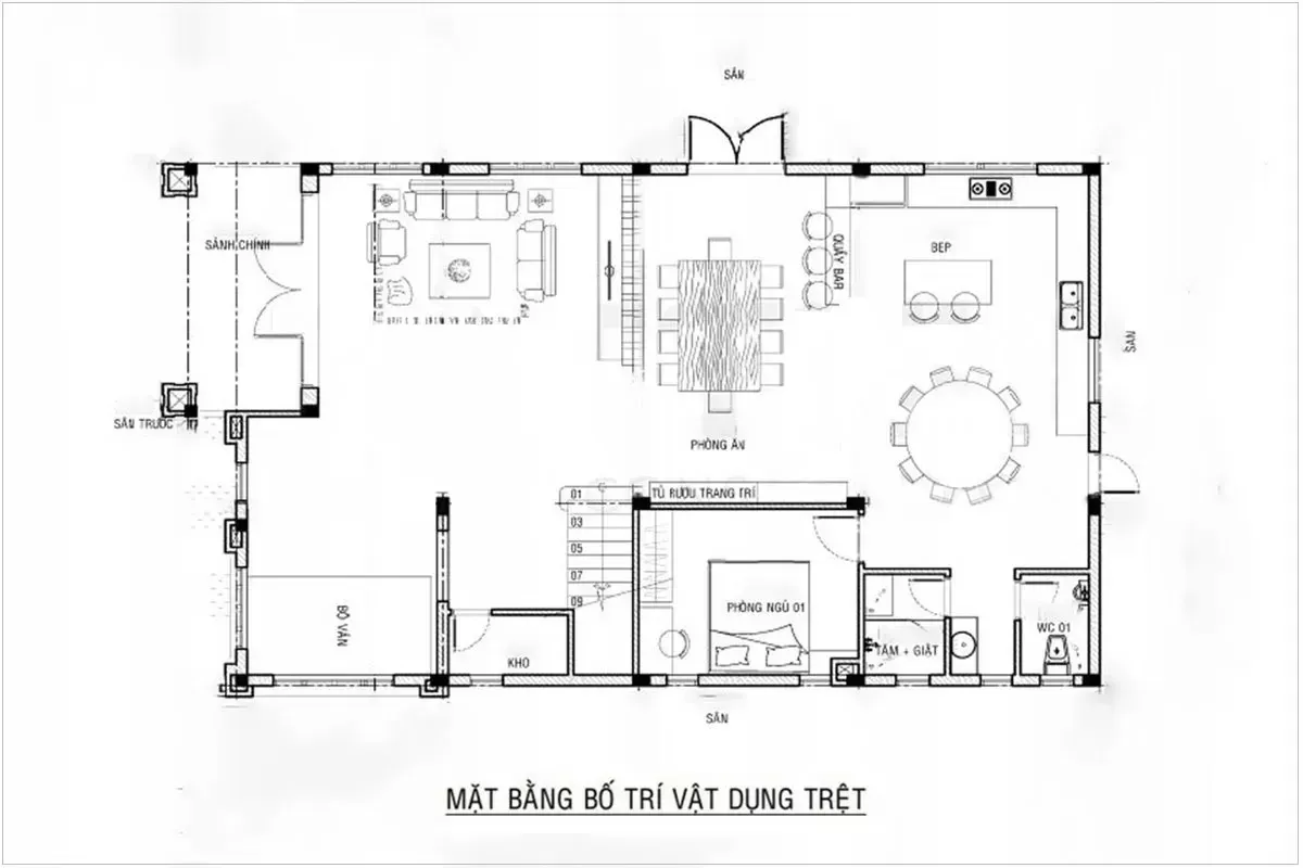 Top 19+ Bản Vẽ Biệt Thự 2 Tầng Mái Thái Đầy Đủ Công Năng