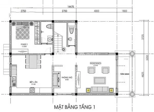 Top 33+ mẫu nhà 2 tầng chữ l 80m2 đẹp tiện nghi (Full bản vẽ)