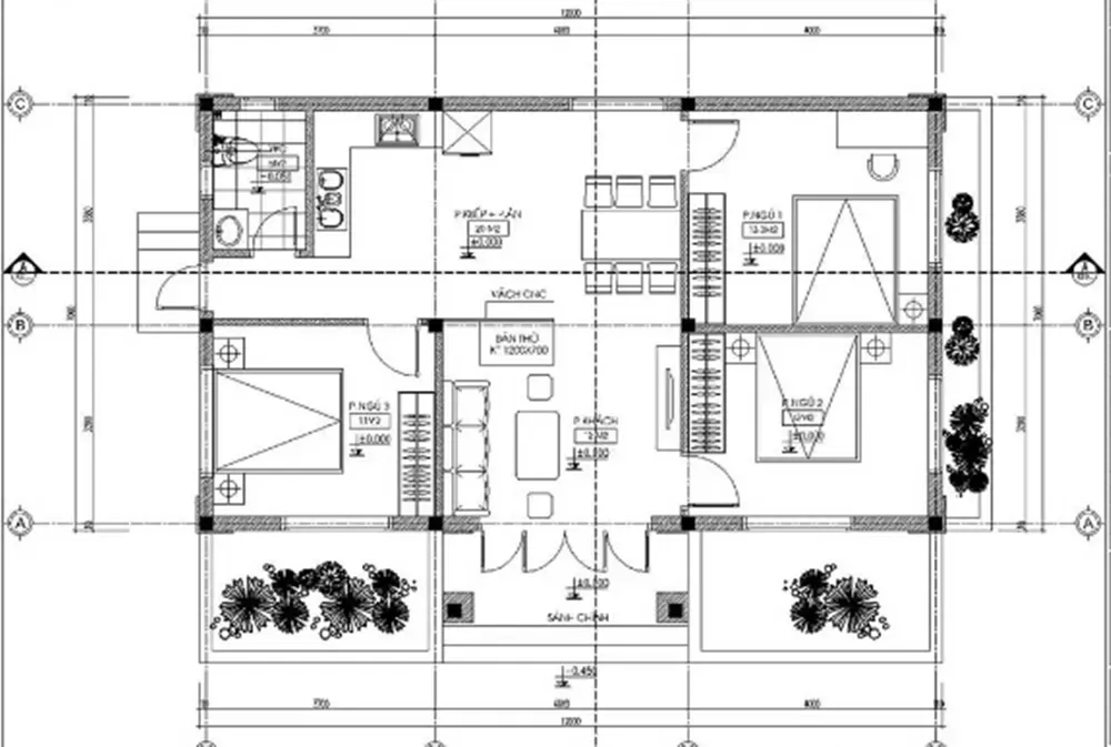 Top 33 mẫu nhà 7x12m 1 tầng đẹp kèm chi tiết bản vẽ thông dụng nhất