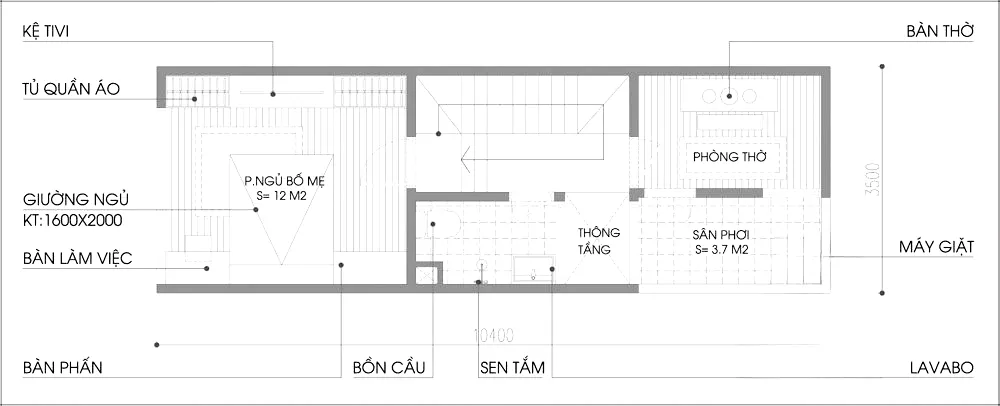 Top 55+ mẫu nhà ống 6mx13m đẹp & bản vẽ chi tiết