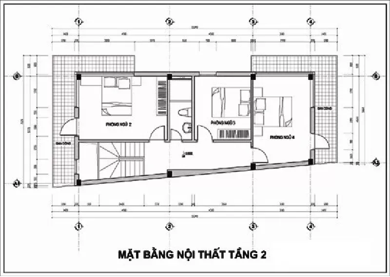 Top 65 mẫu nhà 2 tầng 1 tum đẹp nhất năm 2024