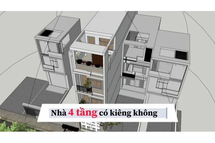 Xây nhà 4 tầng có kiêng không? nên làm nhà mấy tầng