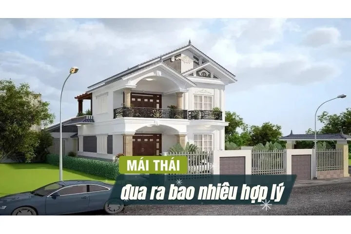 Xây nhà thiết kế mái thái đua ra bao nhiêu là đẹp?